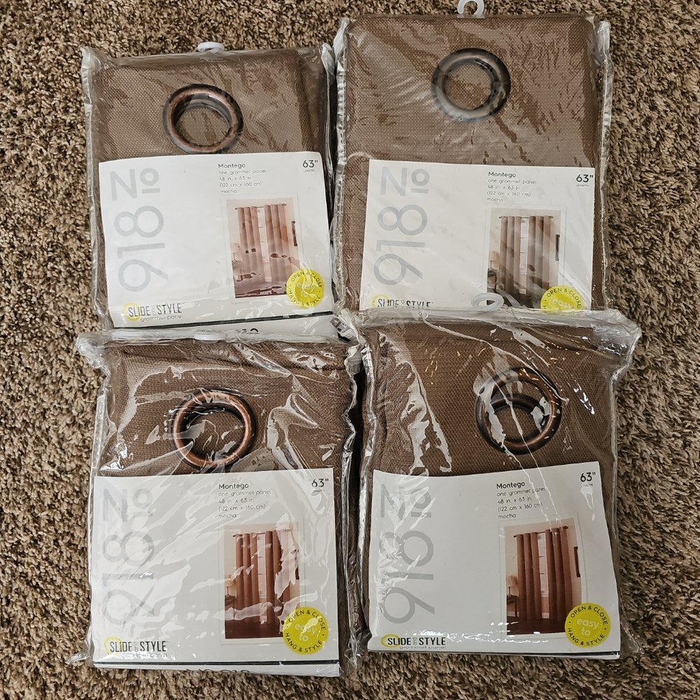 Montego Panels brown 48 inches X 63 inches